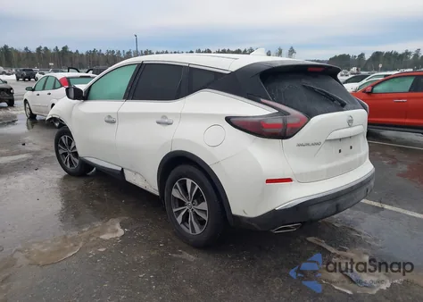 2020 Nissan Murano S Intelligent Awd from USA, damaged, VIN 5N1AZ2ASXLN118629